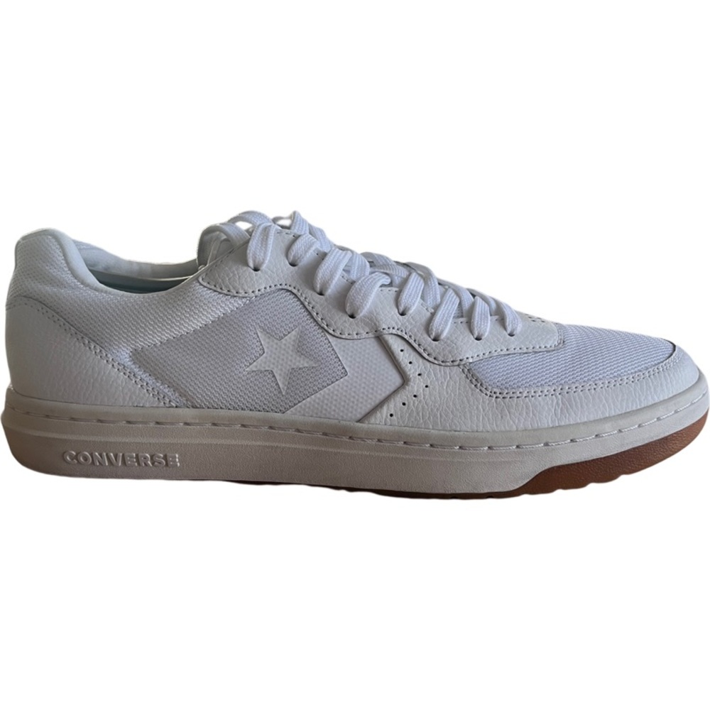 Converse Rival Leather - Ox White/White/Gum Size 11
